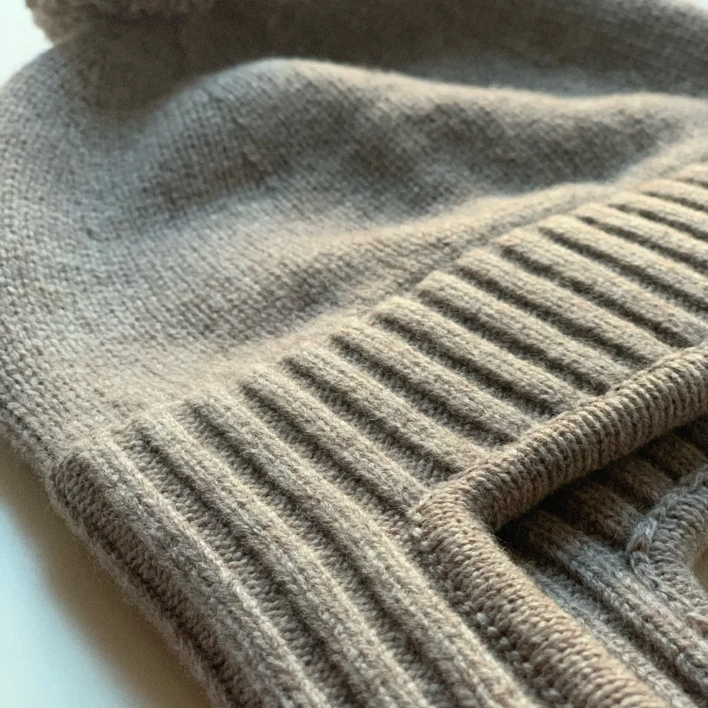 100% merino wool set hat mittens for baby toddler boy . Organic wool
